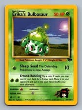 Erika's Bulbasaur #39/132 Unlimited Gym Challenge (Ken Sugimori) Pokemon Card MP