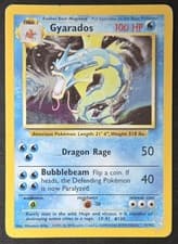 Gyarados 6/102 Base Set Unlimited Holo Rare WoTC Pokémon TradingCG 1999 HP/DMG H