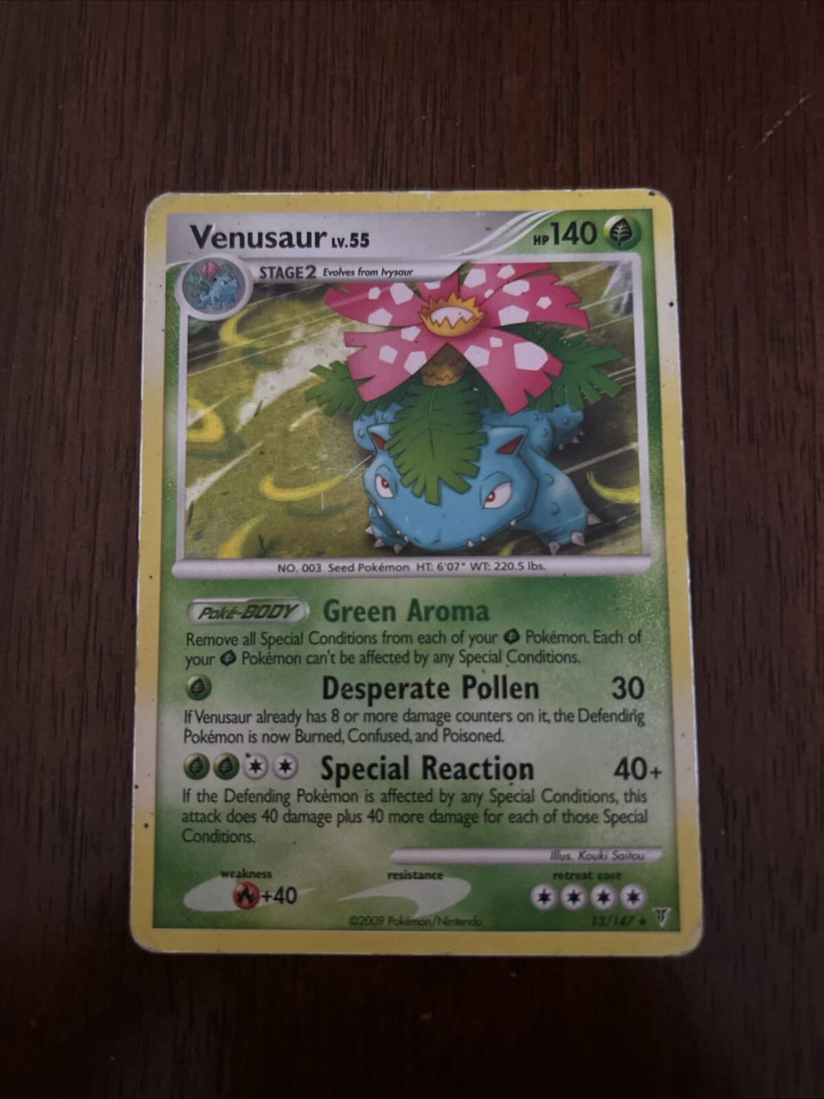 Venusaur 13/147 Supreme Victors Holo