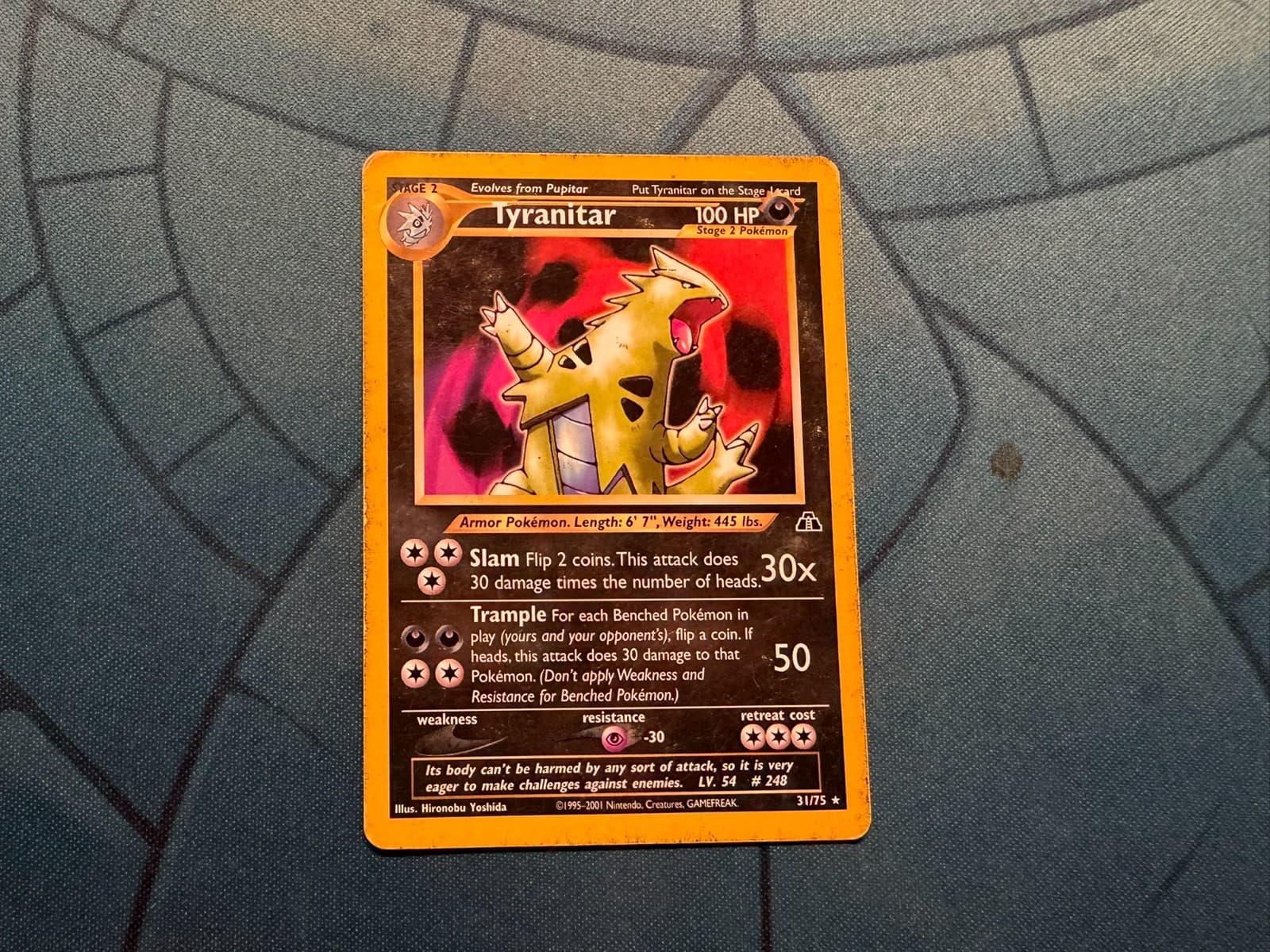 Tyranitar 31/75 Neo Discovery Regular