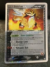 Rocket's Entei ex - 97/109 - Ex Team Rocket Returns Holo - Pokemon TCG - MP