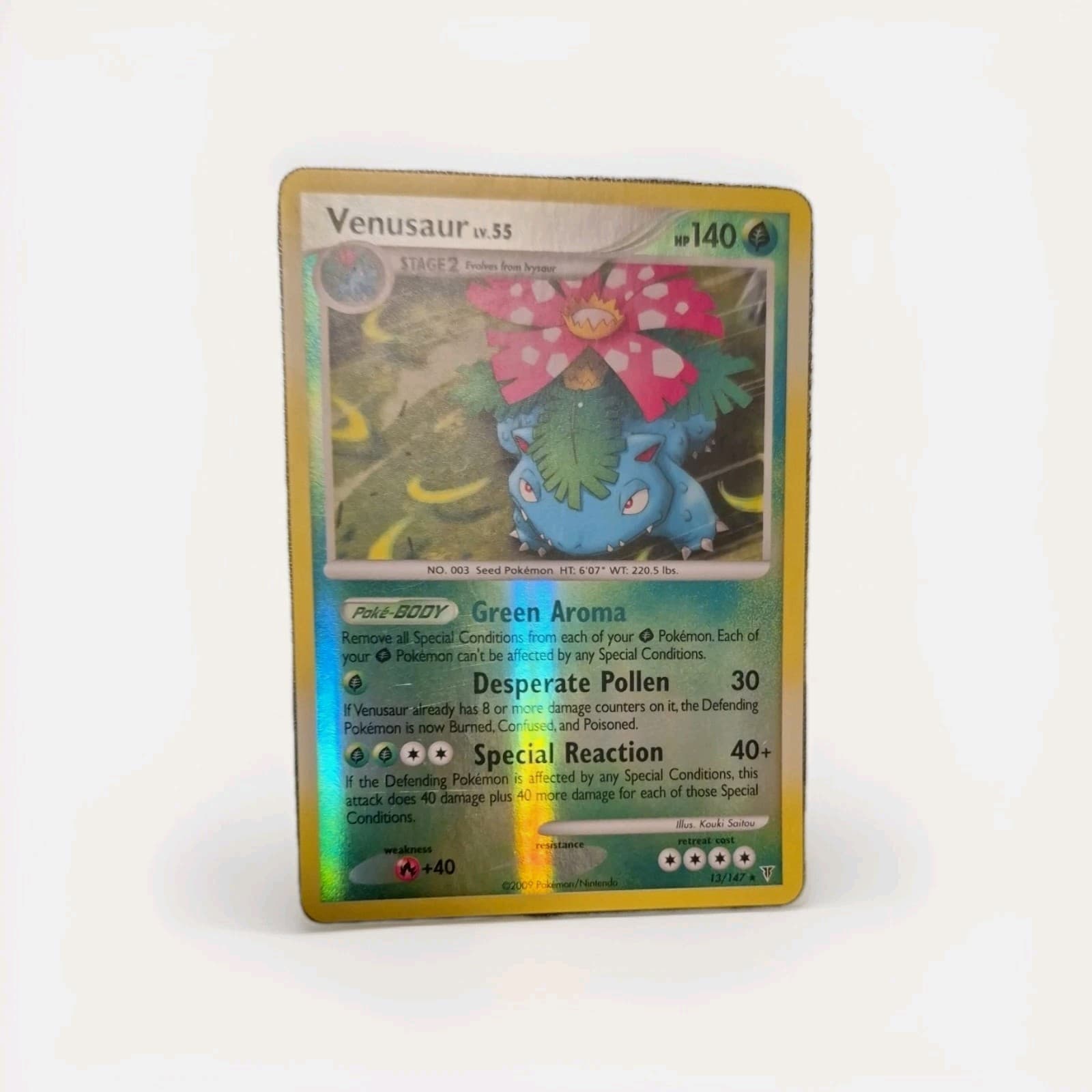 VENUSAUR (#13/147) Pokémon TCG Supreme Victors Rare | Reverse Holo Mint