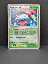 Venusaur ex 112/112 FireRed & LeafGreen Holo Ultra Rare Pokemon TCG Nintendo