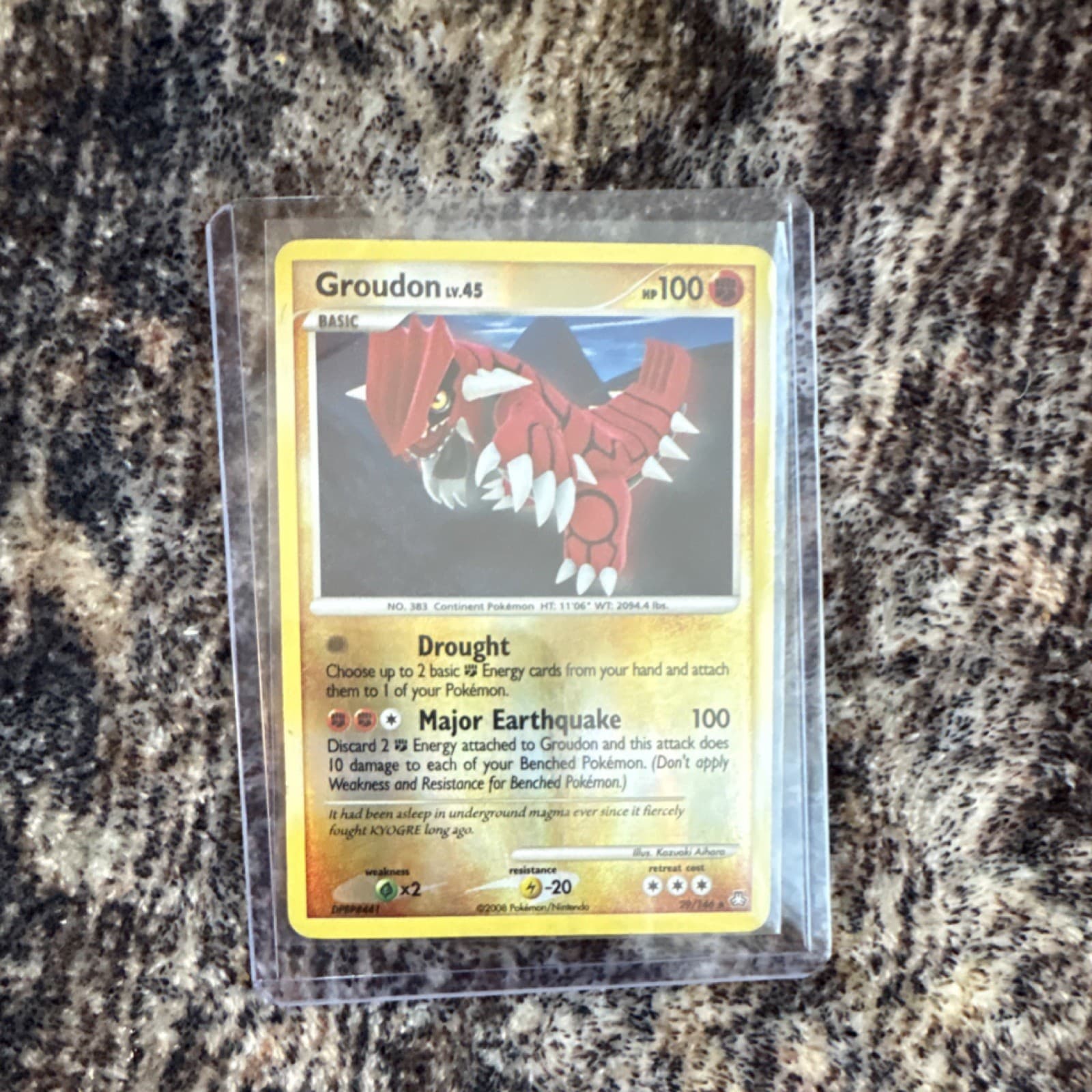 Groudon 29/146 Reverse Holo - Legends Awakened Pokemon Card
