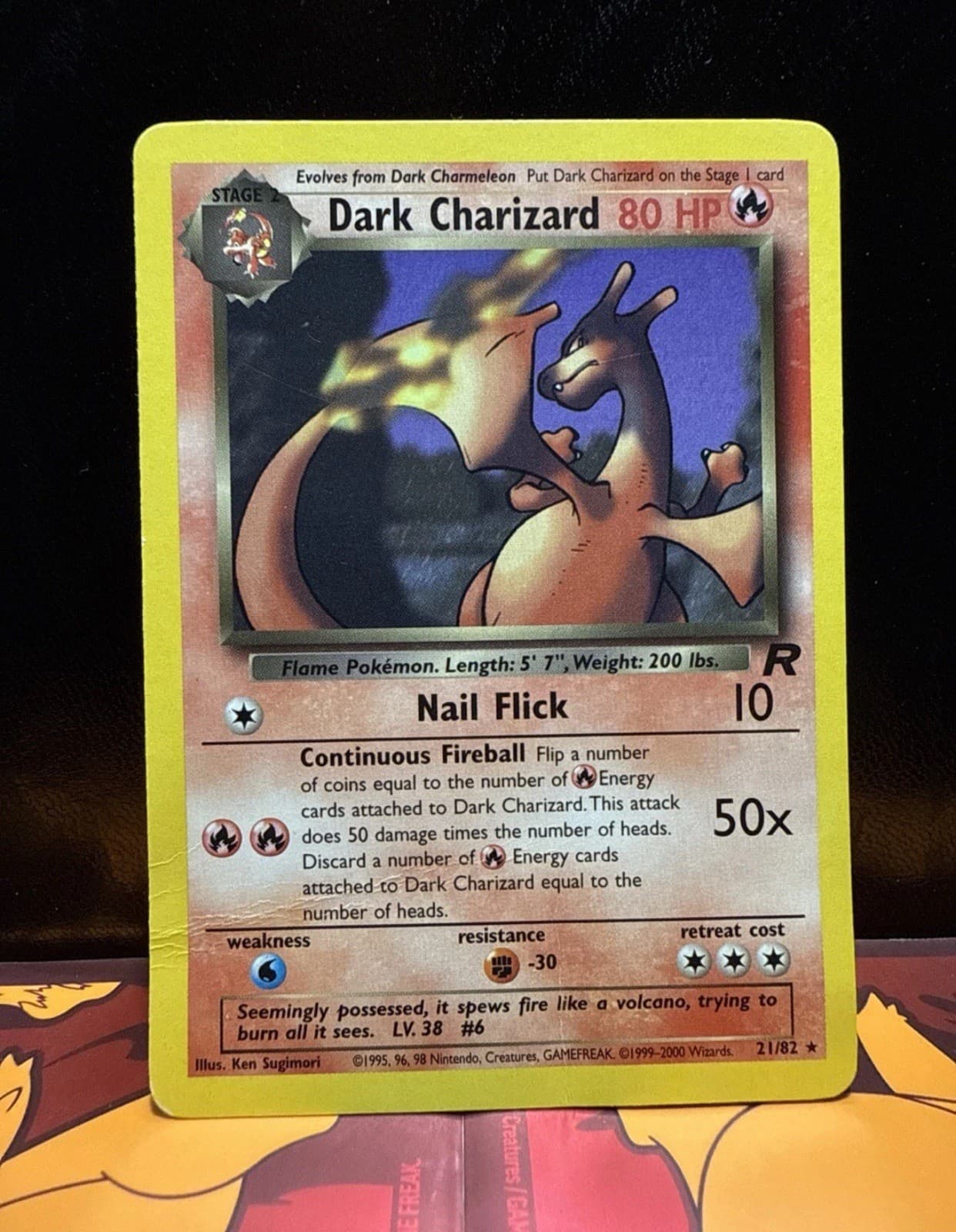 Dark Charizard 21/82 Team Rocket Regular