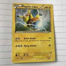 Pikachu Libre 14-Non-Holo 14/30 XY Trainer Kit: Pikachu Libre & Suicune Regular