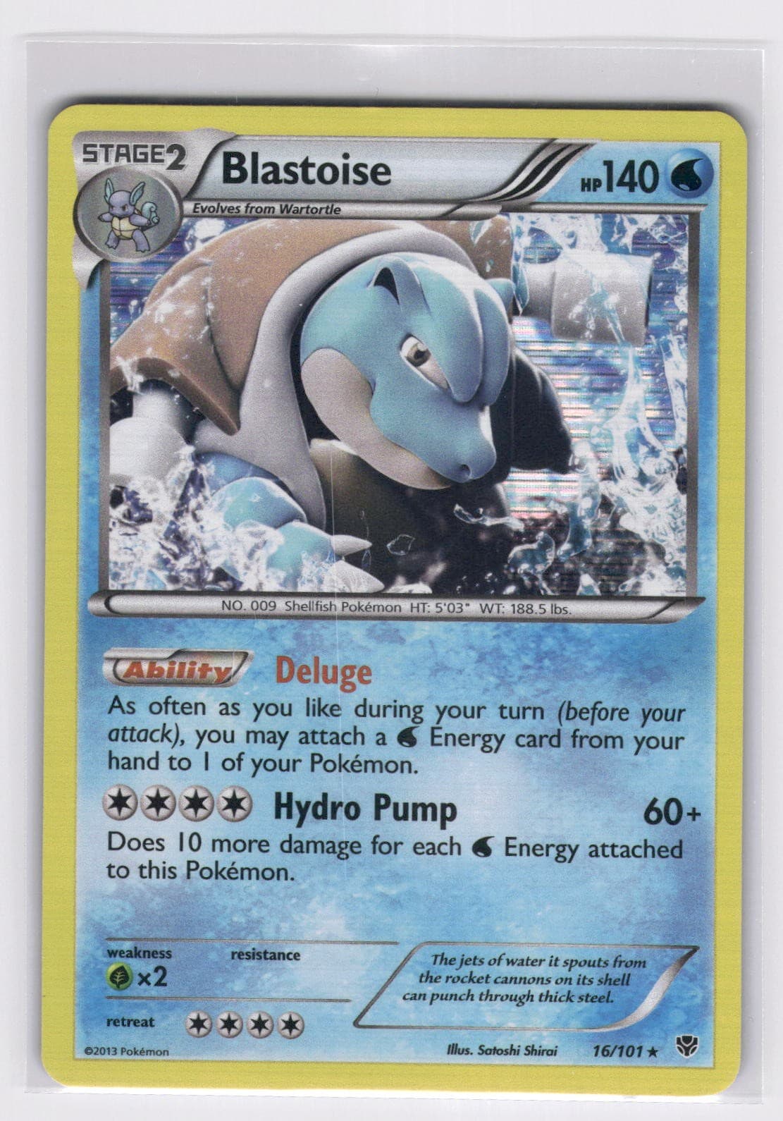 Blastoise Plasma Blast - Pokemon LP 16/101