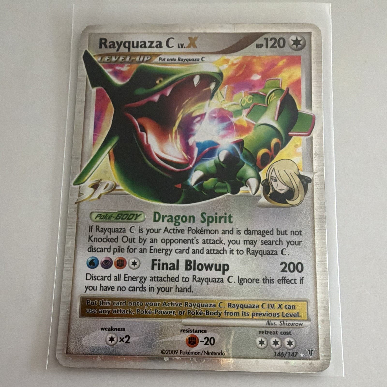 Rayquaza C LV.X 146/147 Supreme Victors Holo Ultra Rare Pokemon TCG ENG