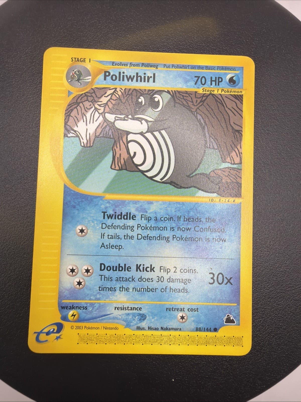 The Pokémon Company Pokémon TCG Poliwhirl 88/144 Skyridge 2003 C ENGLISH LP