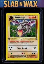 Pokemon tcg WoTC Promo Aerodactyl (Prerelease) #01/62 Promo, First Edition, Holo