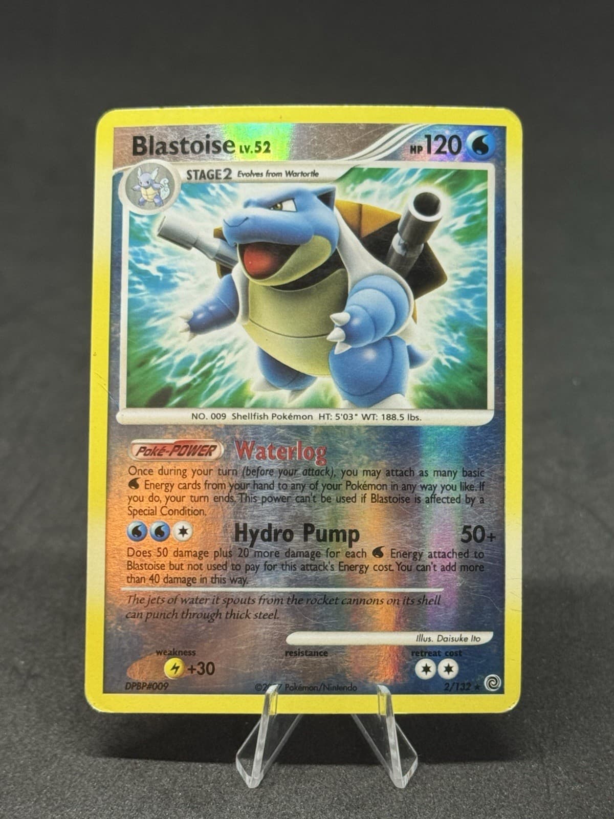 Blastoise 2/132 Secret Wonders Reverse Holo