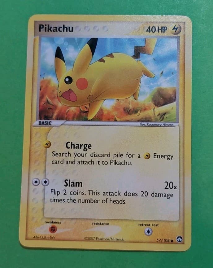 Pikachu 57/108 Power Keepers Regular Pokémon, MP
