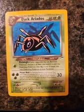 Pokémon Dark Ariados 17/105 Neo Destiny Rare Regular 2000 60 HP Unlimited TCG