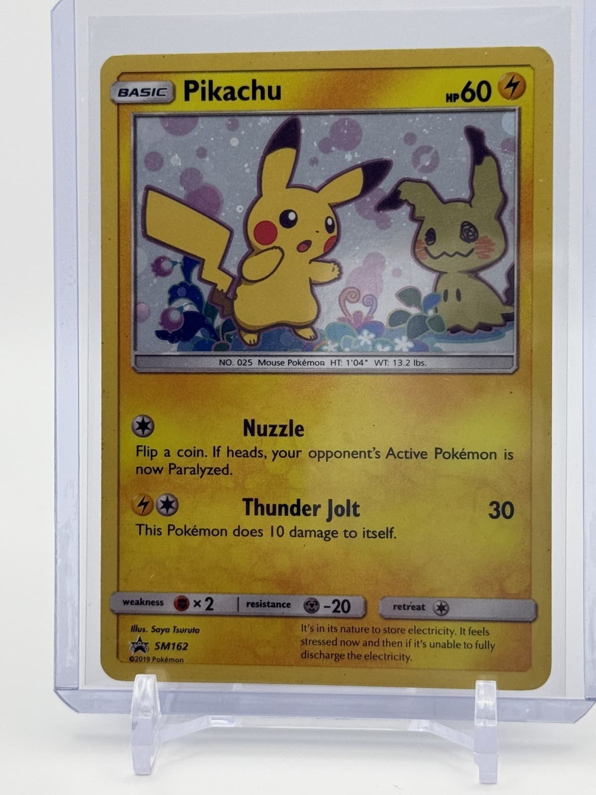 Pikachu SM162 Sm Holo