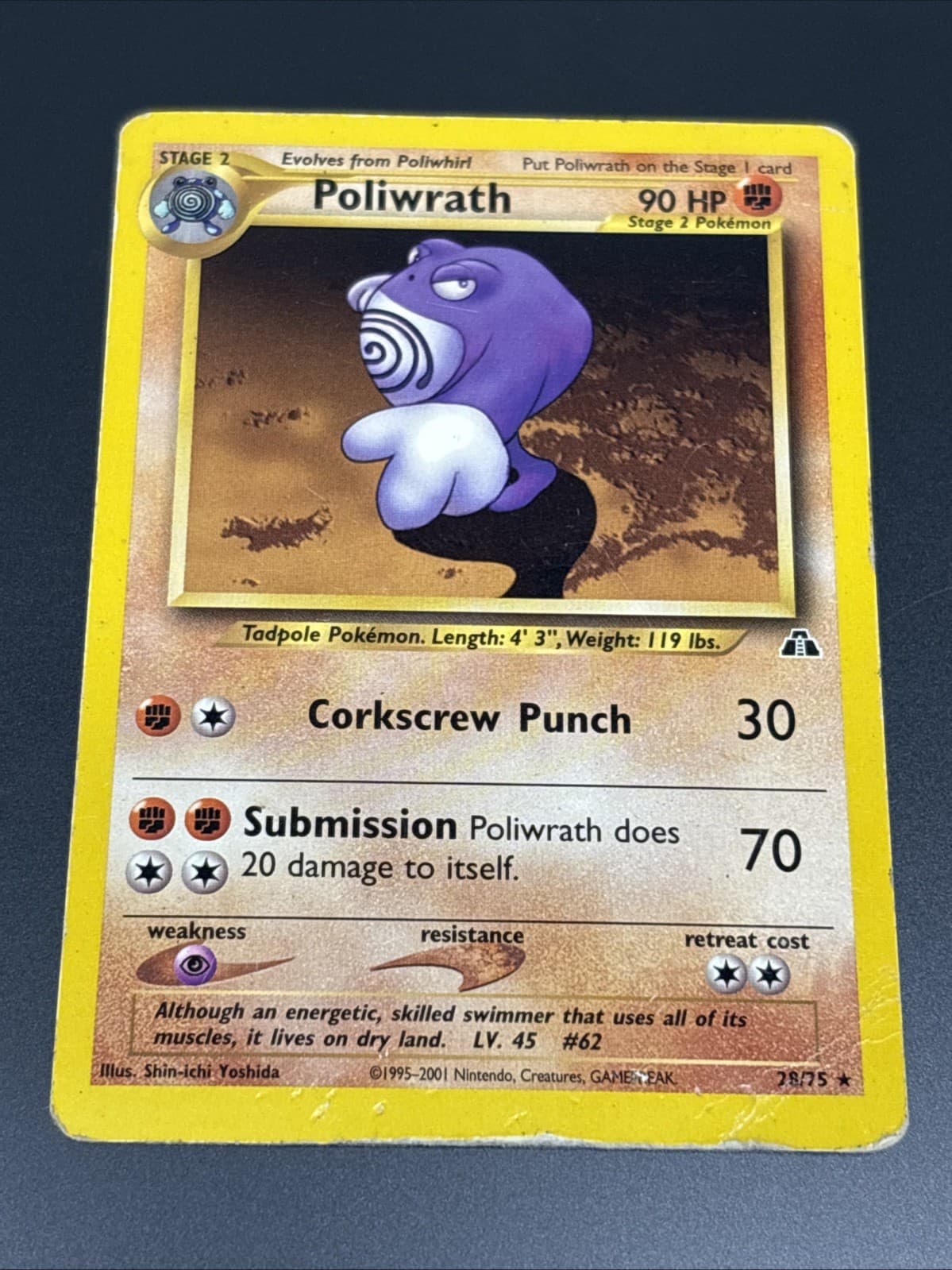 Poliwrath 28/75 Neo Discovery Regular