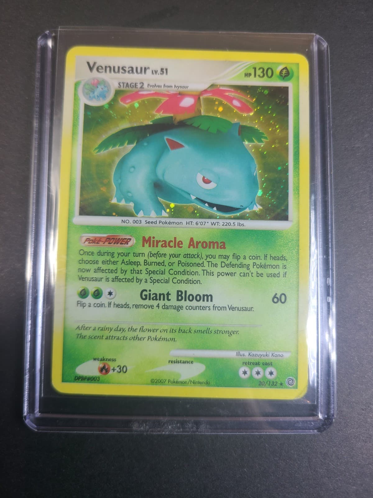 Venusaur 20/132 Secret Wonders Holo