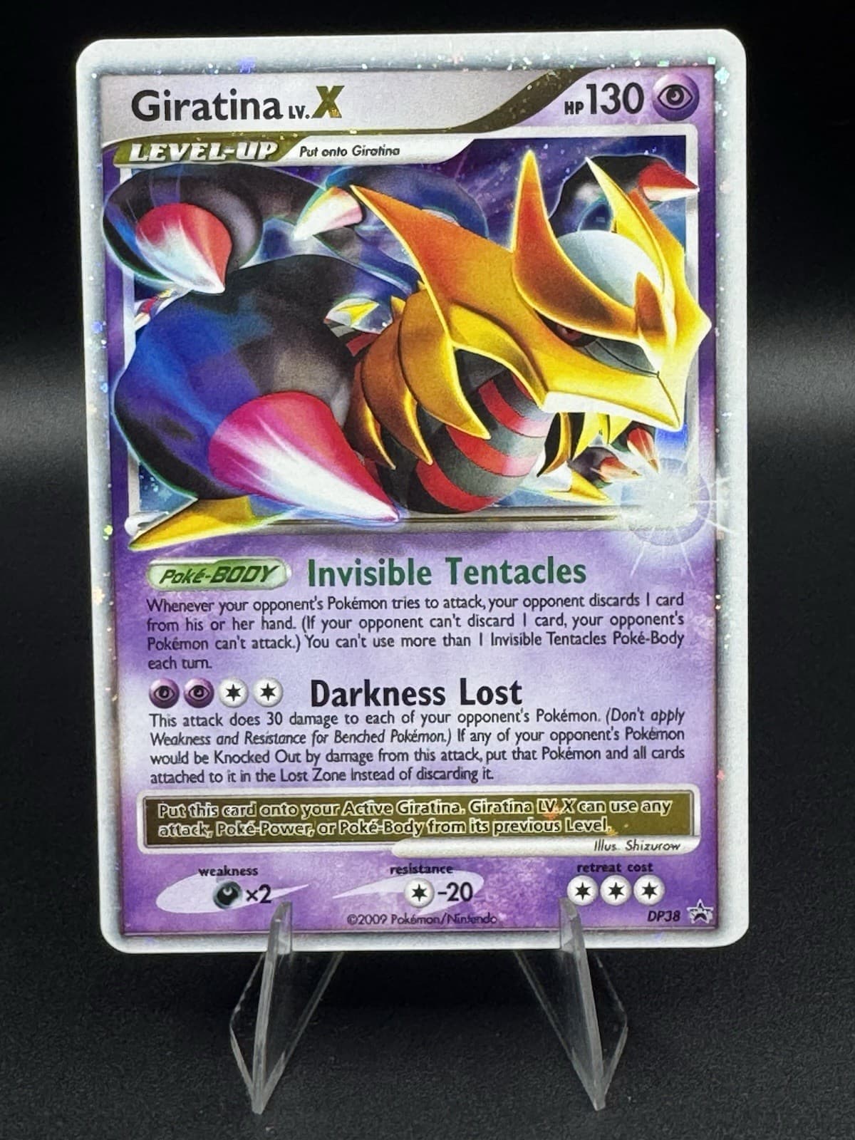 Pokemon Giratina LV.X Promo Holo Diamond and Pearl DP38 EX-NM.