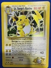 Lt. Surge's Raichu - 11/132 - Pokémon Gym Challenge 2000 - Holo - Unlimited RARE