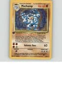 Machamp 8/102 Holo Rare Deck Exclusives Pokemon 1st Edition Holo Heavily Played