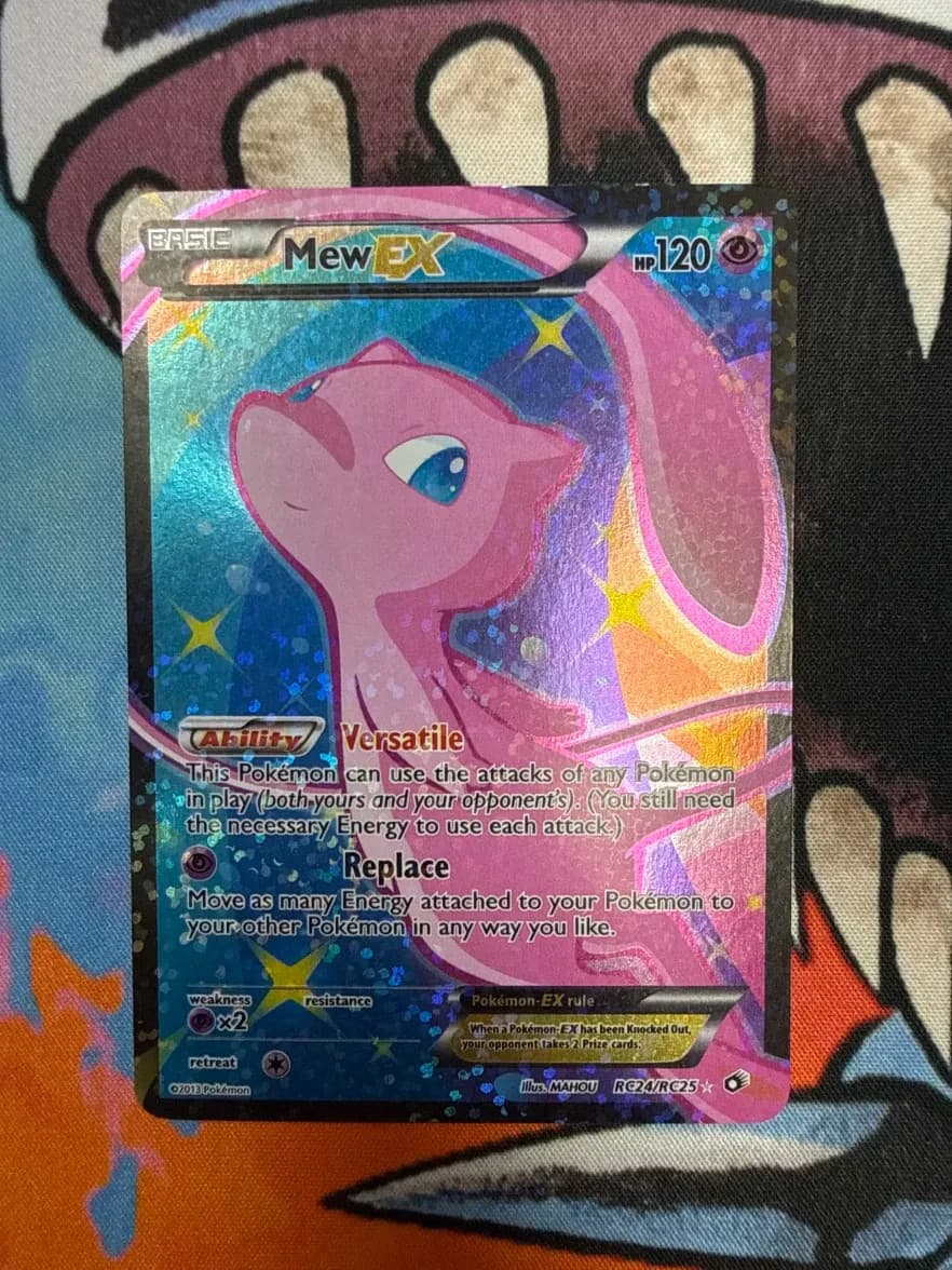 Pokemon Mew EX (Full Art) RC24/113 - Legendary Treasures Radiant Collection LP