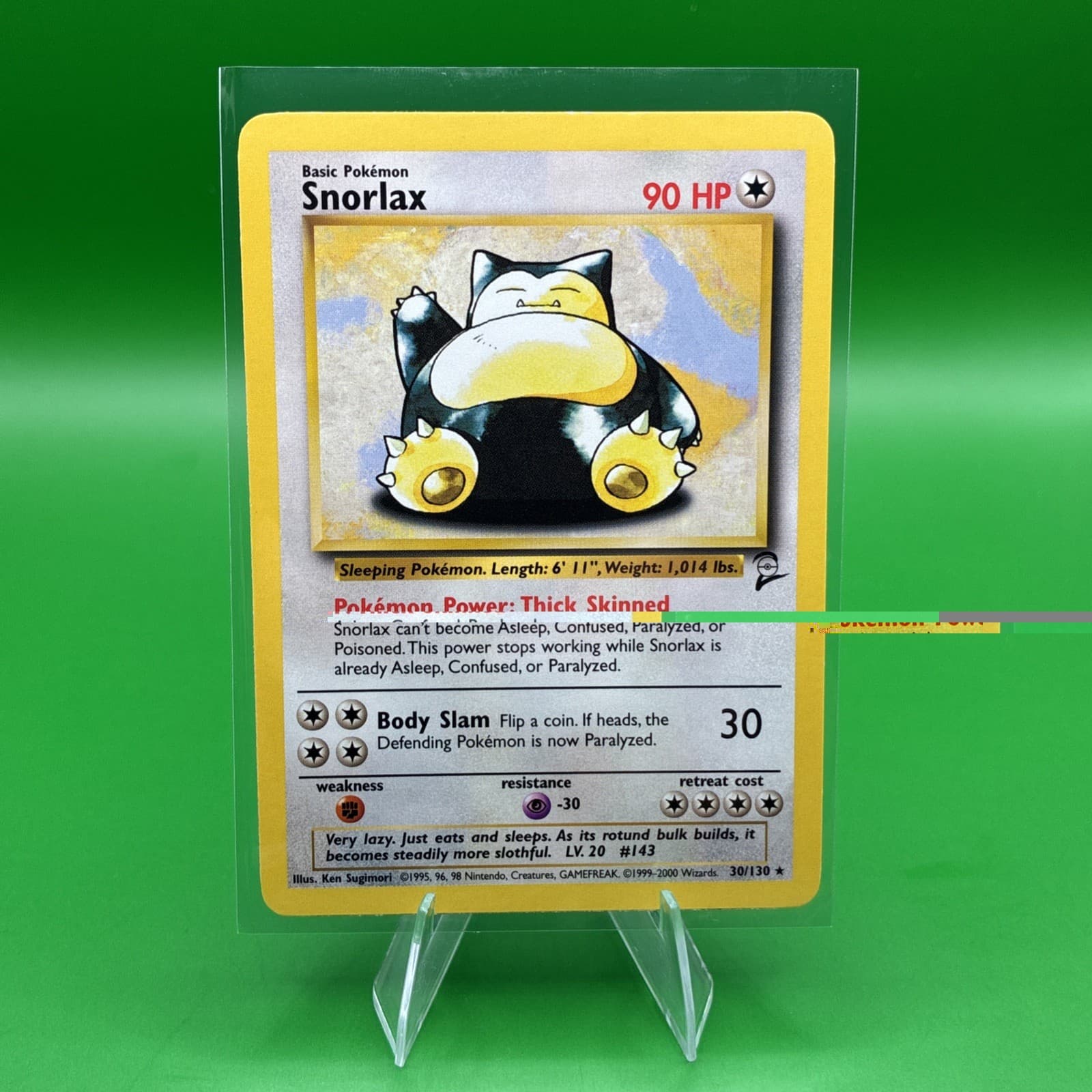 Snorlax 030/130 Base Set 2 Regular