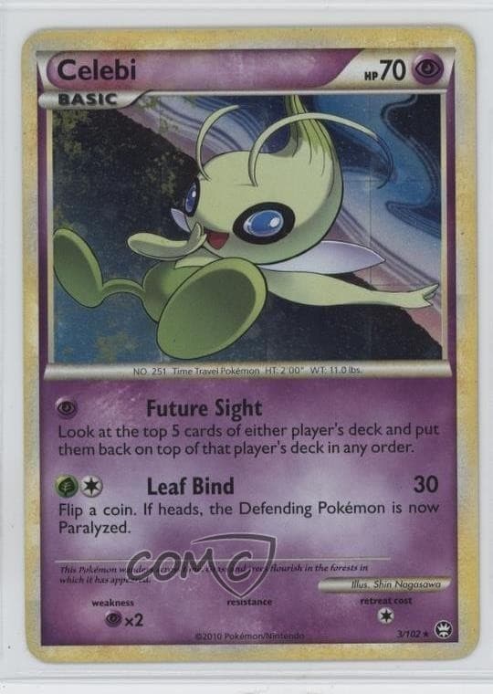 Celebi Pokémon HeartGold & SoulSilver Triumphant #3 2010