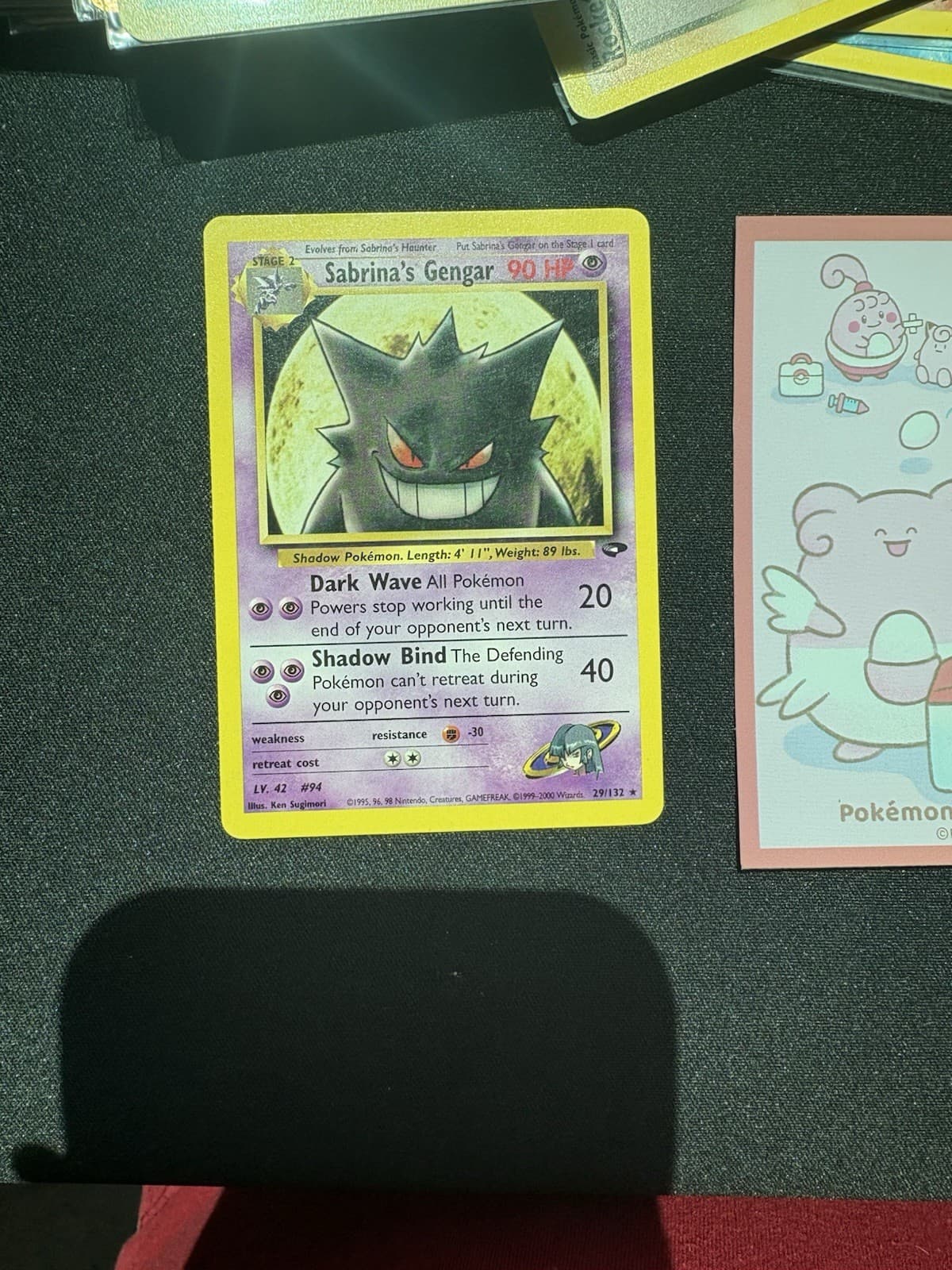 Pokemon Sabrina's Gengar 29/132 Gym Challenge Rare Regular Unlimited 067💎 LP💎