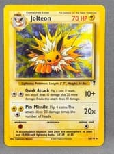 MP Jolteon 14/110 Holo Rare Legendary Collection Pokemon 2002 Kagemaru Himeno