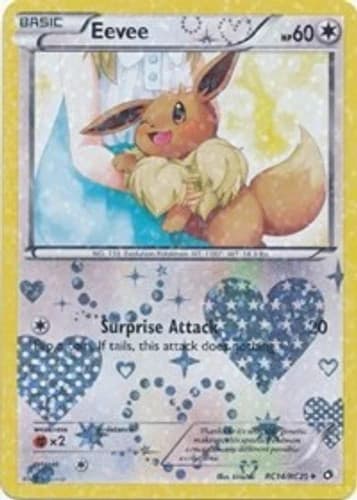 Eevee (#RC14/RC25) - Hol BW - Legendary Treasures: Radiant Collection HP Pokemon