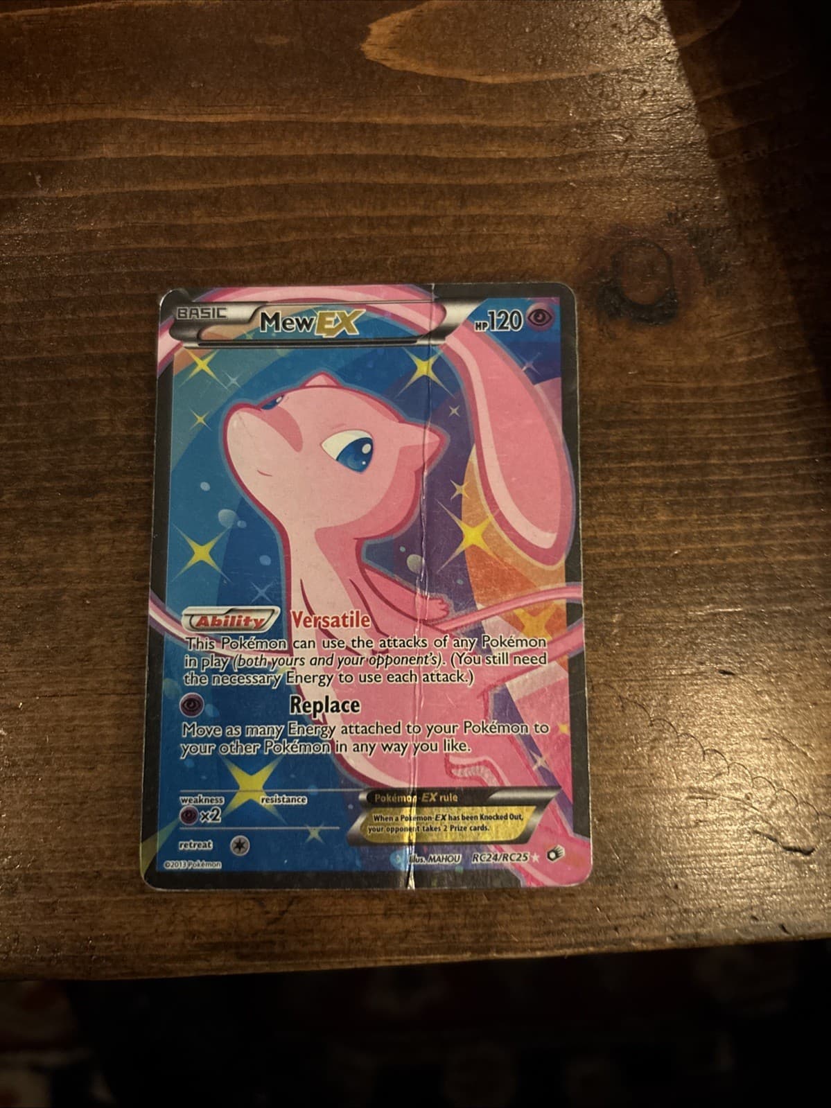 Mew EX (Full Art) RC24/RC25 Legendary Treasures: Radiant Collection Holo