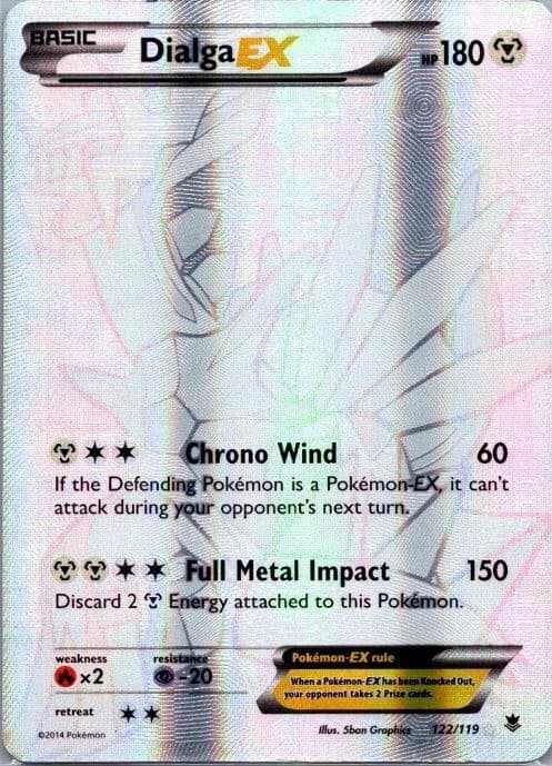 Dialga EX (122 Secret Rare) - XY - Phantom Forces