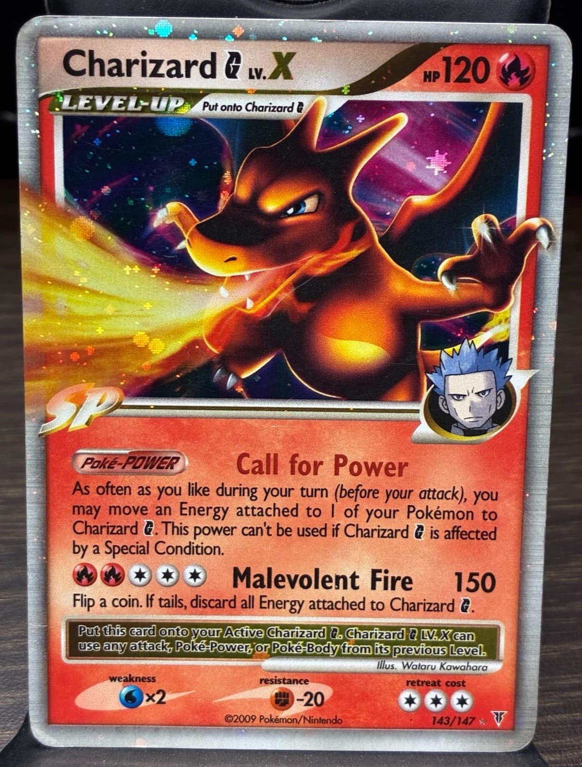 Charizard G LV.X 143/147 Supreme Victors Holo Ultra Rare 2009 Pokemon MP