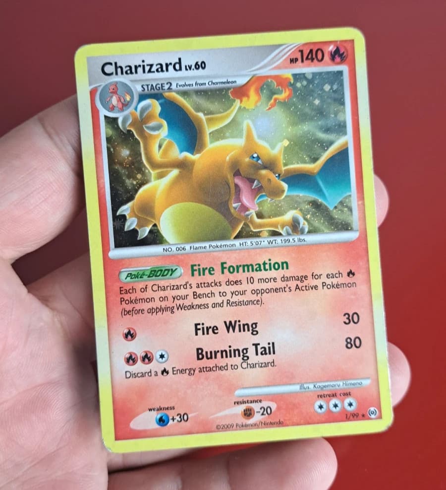 Pokemon TCG — Platinum Arceus HOLO Charizard (1/99), MP