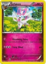 Heavily Played Sylveon - XY04 - Sylveon Collection Promo - Holo Pokemon XY Promo