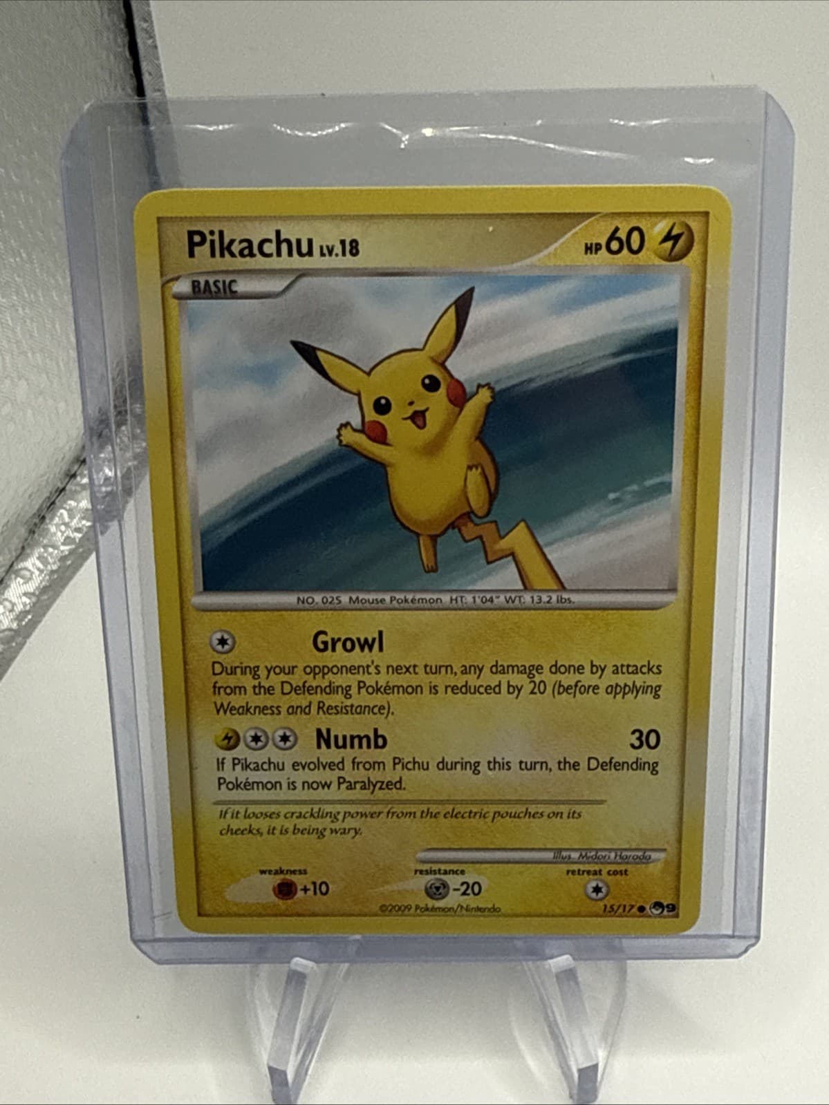 Pikachu 015/017 POP Series 9!