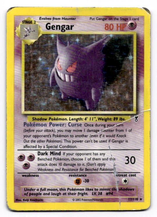 Gengar Legendary Collection - Pokemon HP 011/110