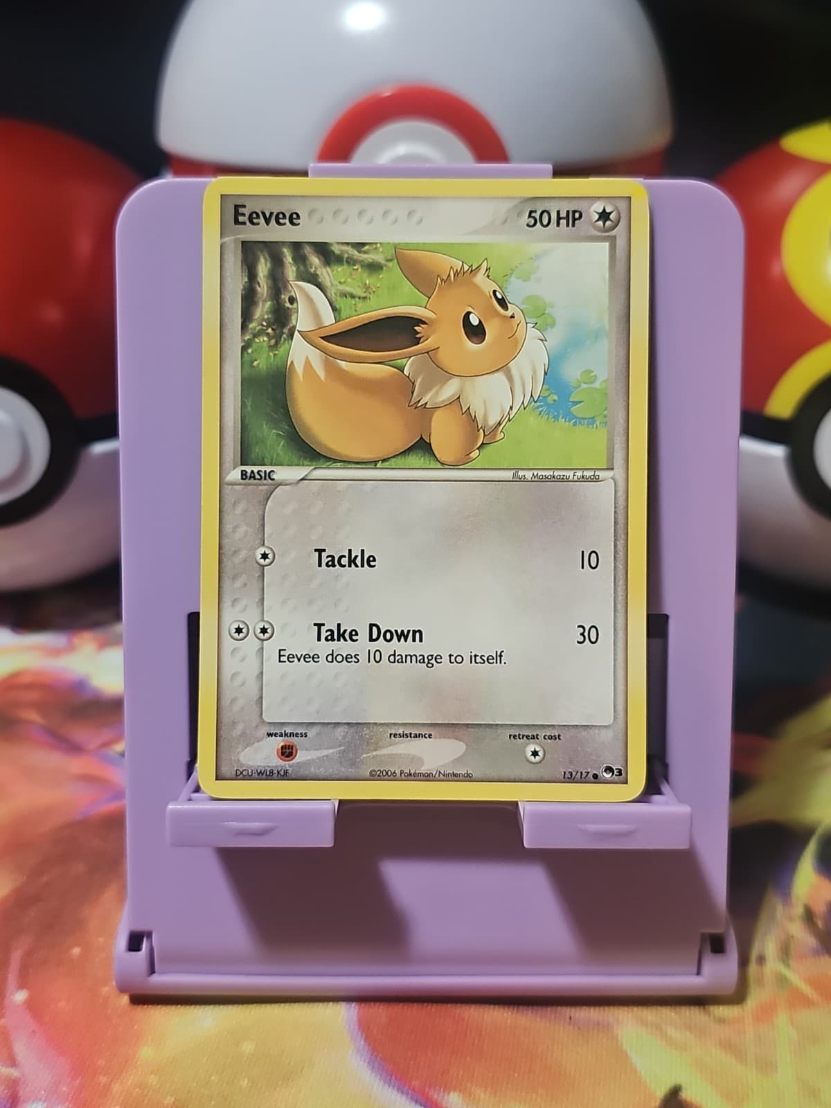 Pokemon TCG Eevee 013/017 POP Series 3 Non-Holo LP