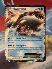 Pokémon TCG Kyogre EX Dark Explorers Ultra Rare Holo Card 26/108 LP/MP Condition