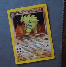 Dark Tyranitar 11/105 Neo Destiny Rare Holo - HP/MP