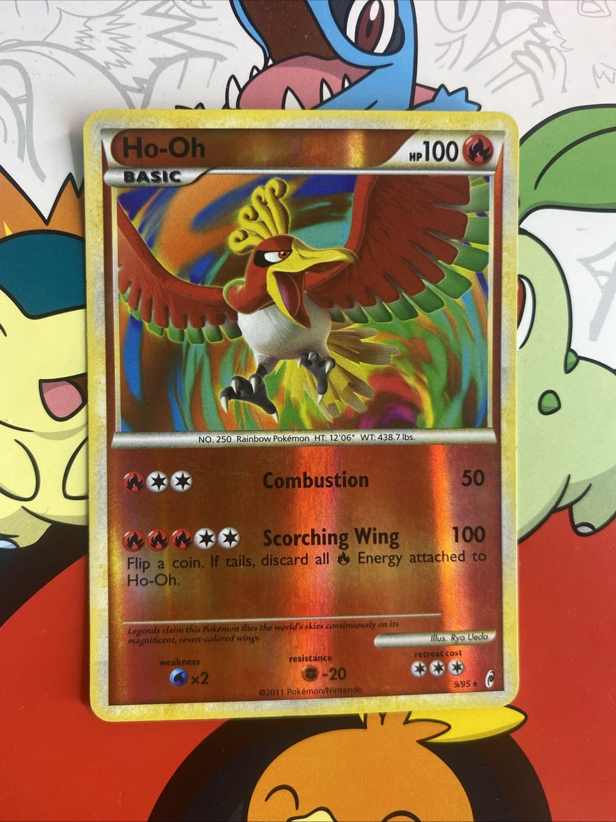 Ho-Oh Holo Rare Call of Legends 9/95 LP