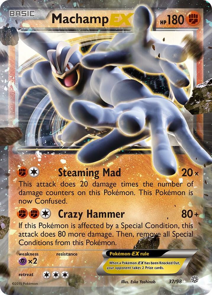 Machamp EX - XY - Ancient Origins