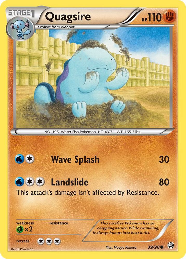 Quagsire - XY - Ancient Origins