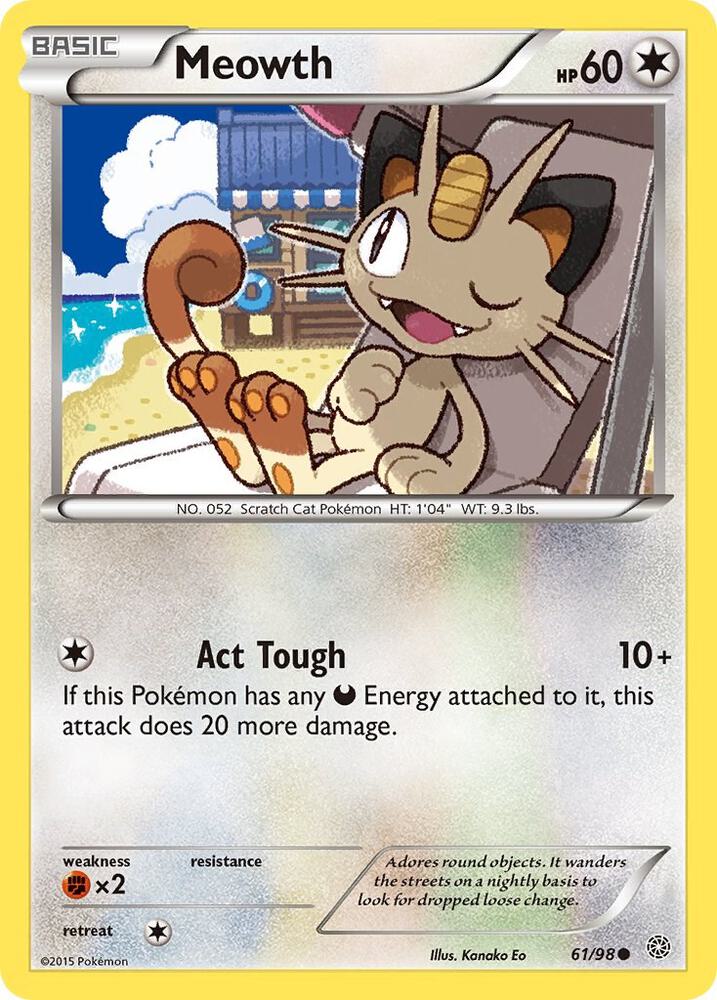 Meowth - XY - Ancient Origins