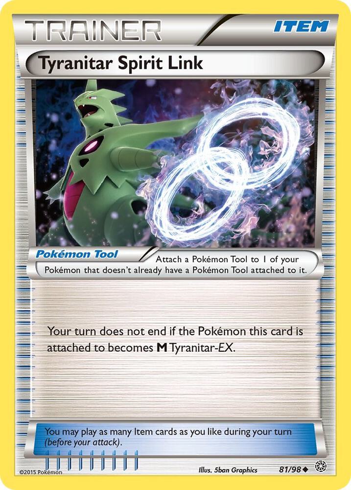 Tyranitar Spirit Link - XY - Ancient Origins