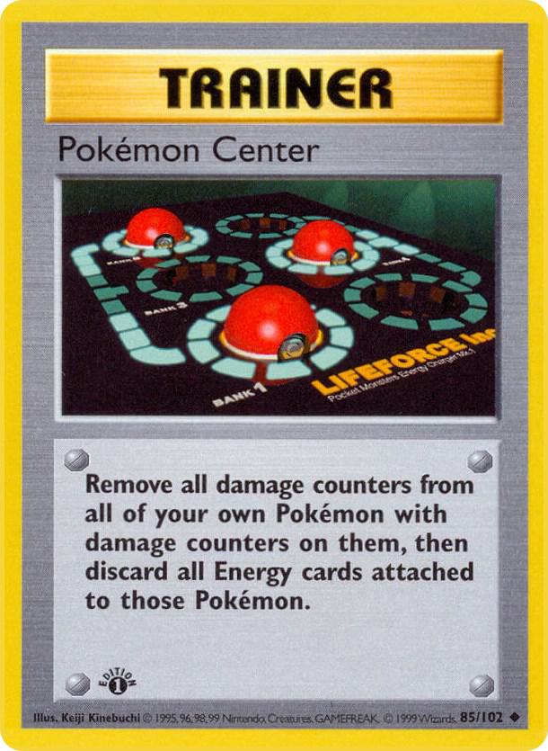 Pokemon Center - Base Set (Shadowless)