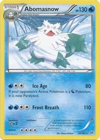 Abomasnow - XY - BREAKthrough
