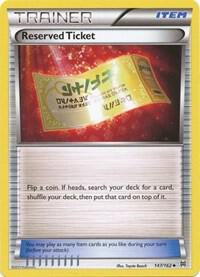 Reserved Ticket - XY - BREAKthrough