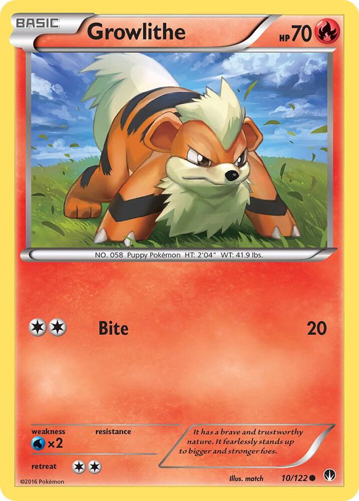 Growlithe - XY - BREAKpoint