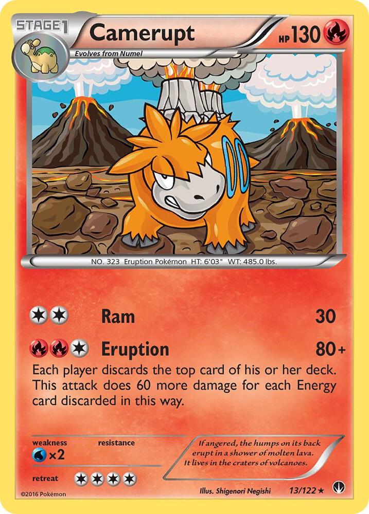 Camerupt - XY - BREAKpoint