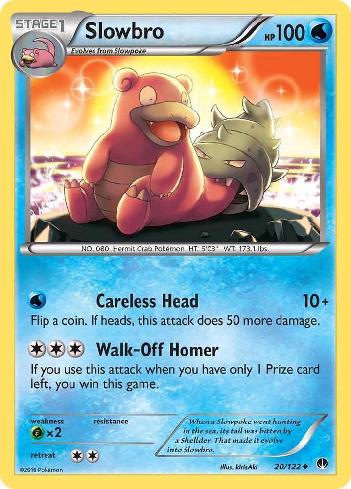 Slowbro - XY - BREAKpoint